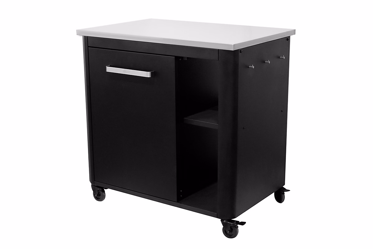 Cuisine d'extérieur – Cuisine extérieur simple avec plan de travail en inox Cozze H.90 cm