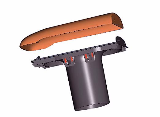 Toiture, charpente et couverture – Kit ventilation passive ø110 rouge durovent
