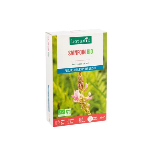 Graines de Sainfoin bio botanic® - graines à semer (30 m²)