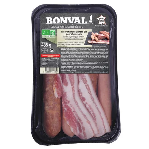 Assortiment de viandes pour choucroute 485g