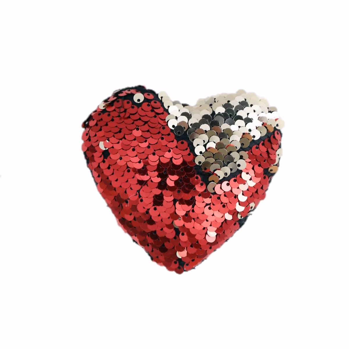 Décoration pour sapin de Noël en sequin Cœur – Réf. XPLCTWYSD3073688648