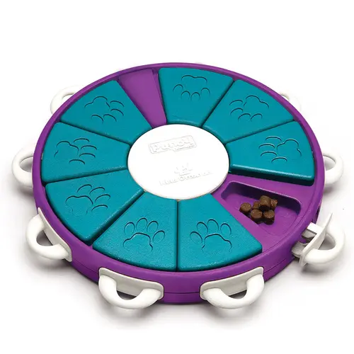 Jeu d'intelligence pour chien coloris multicolore Nina Ottosson Twister niveau 3 - Ø 30,5 cm