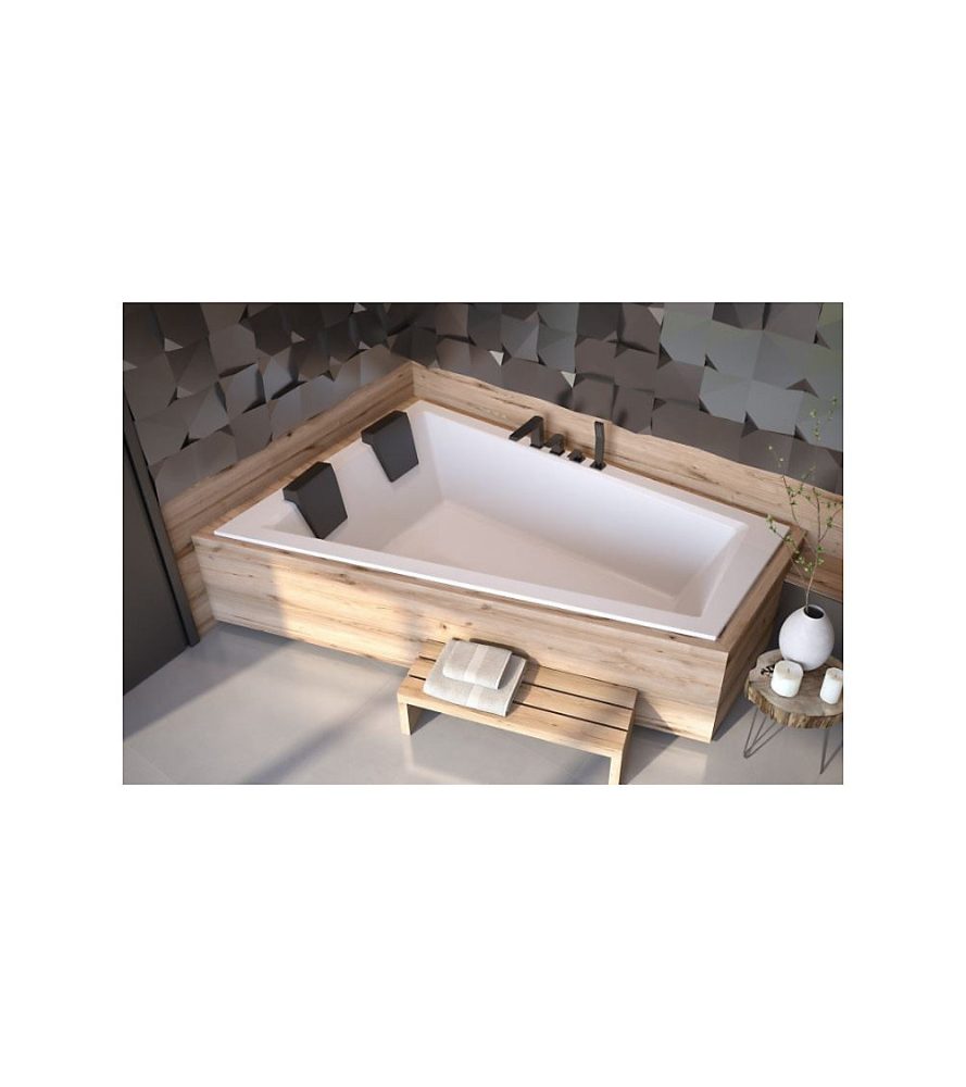 Baignoire d'angle Gauche ULTIMA DUO ultra | slim – 170cm