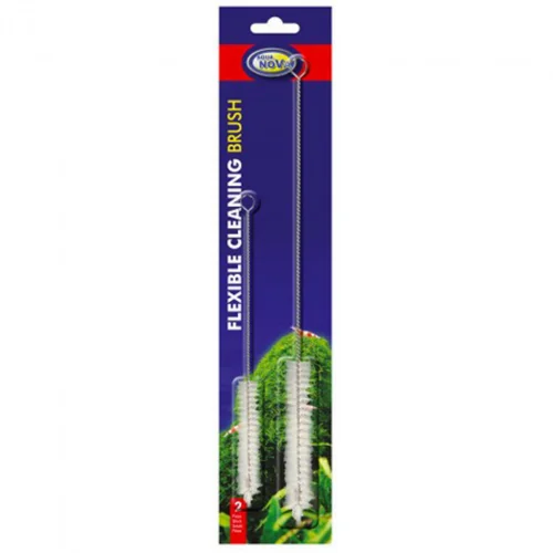 Lot de 2 brosses nettoyage flexible, AQUA NOVA