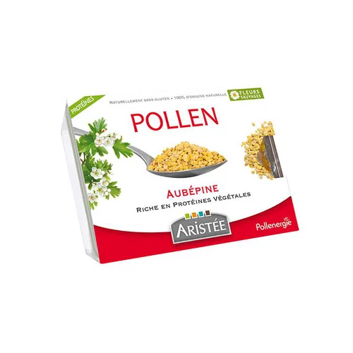 Pollen d’aubépine et de fleurs sauvages en barquette de 250 g