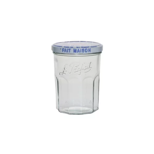 Pack de 6 confituriers 324 ml avec couvercle Ø 8,2 x H 9,5 cm