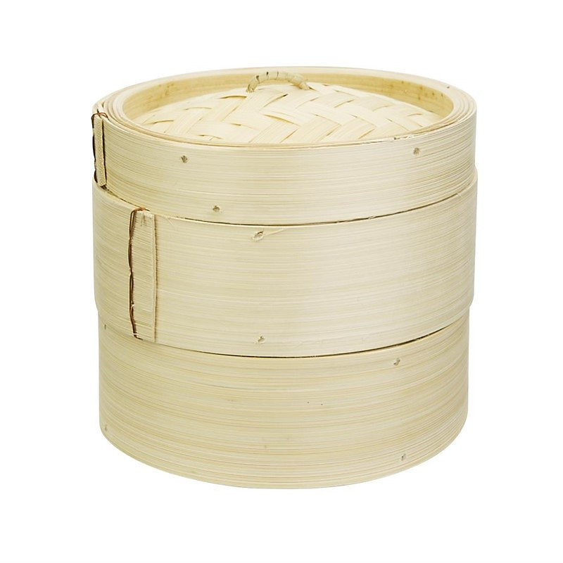 Cuiseur Vapeur en Bambou 152 mm | Vogue – Avec 1 Couvercle – lot de 2