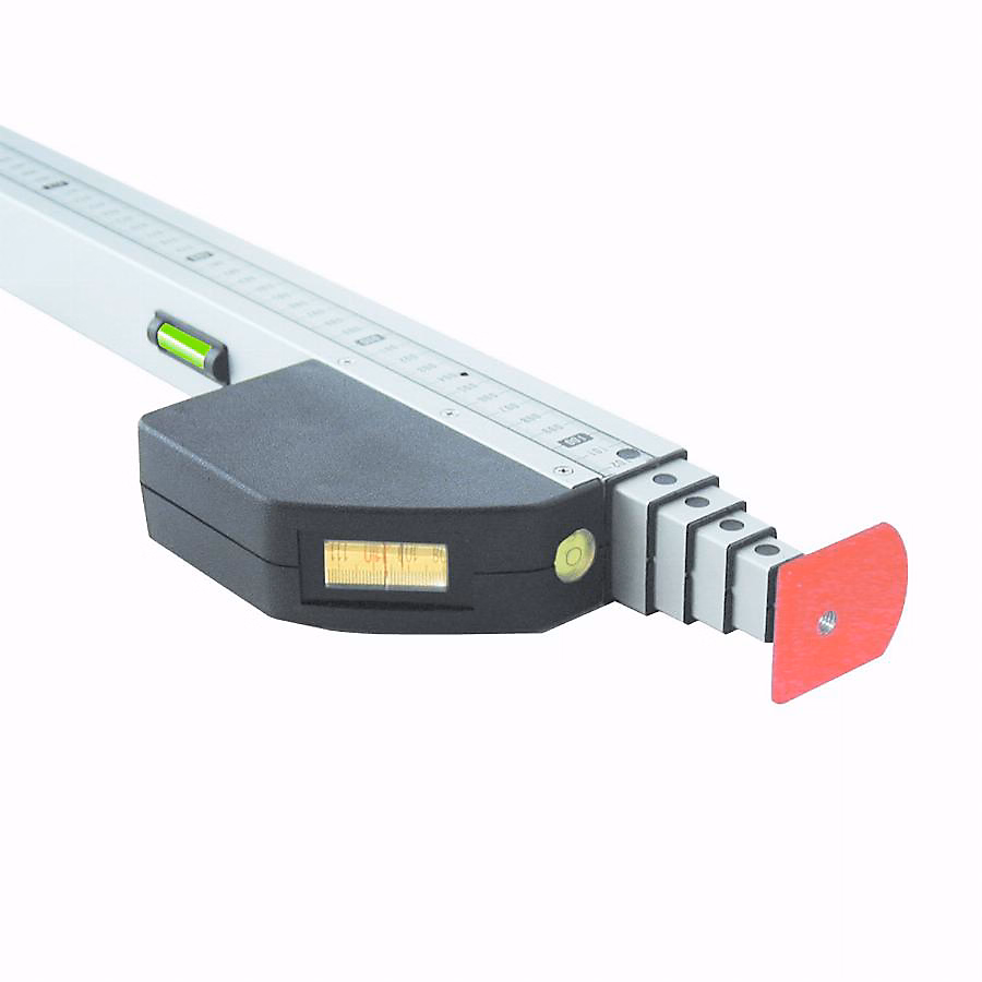 Canne mesureuse EasyFix GEO 5 m modèle 451 | sortie lisible – nivelles intégrées