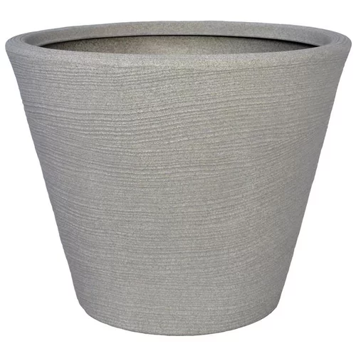 Pot évasé pour décoration intérieure ou extérieure corde Mineral – 61 litres Ø 55 x H 45 cm