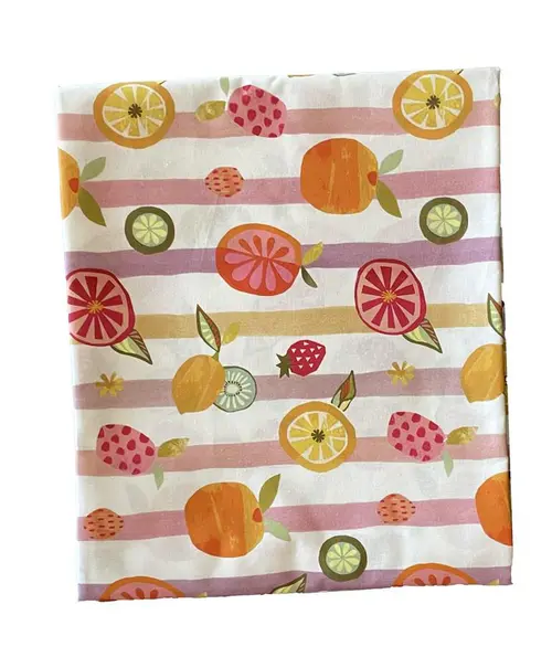 Nappe en coton à motifs multicolores Juice Multico - 250 x 150 cm