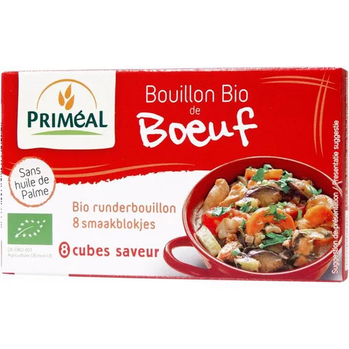 Bouillon de bœuf bio en cube - 80 gr