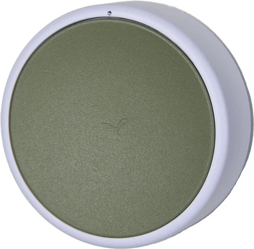 Interrupteur connecté Ludo coloris vert en aluminium Fermob - Ø 7,5 cm x 2,5 cm
