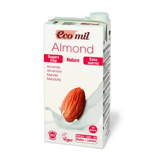 Lait d'amande bio sans sucres ajoutés - 1L