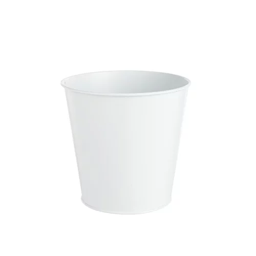 Cache-pot seau coloris coloris blanc - Ø 7 cm