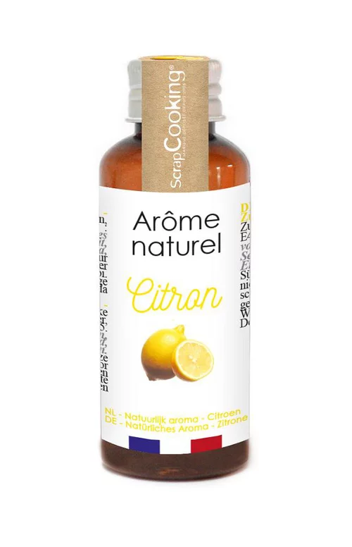 Arôme naturel liquide citron Mirontaine - 40 ml