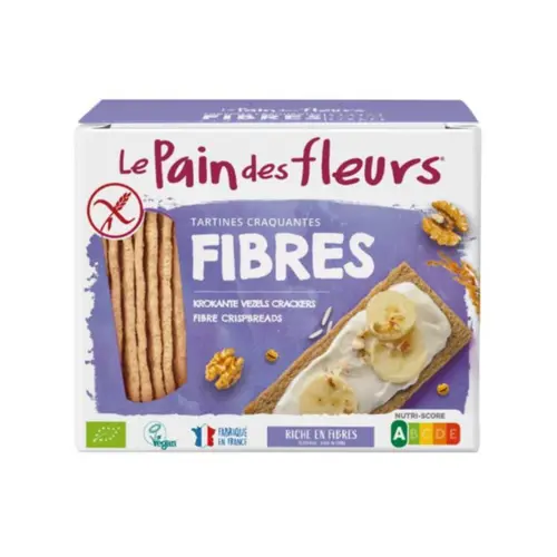 Tartines craquantes bio avec fibres Le Pain des Fleurs - 150 g