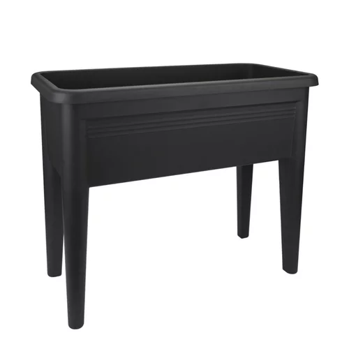 Potager sur pieds Green Basics Elho® coloris living noir 56 L - 75,5 x 36,5 x 65 cm