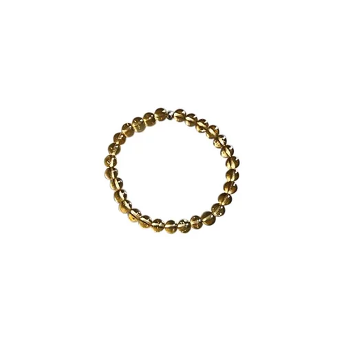 Bracelet citrine 4mm