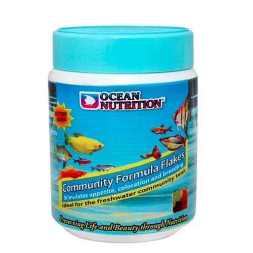 Nourriture en flocons pour poissons communautaires, 34g - OCEAN NUTRITION Community Formula