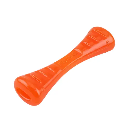 Jouet pour chien en caoutchouc coloris orange bâton Bionic Urban Stick - Taille S