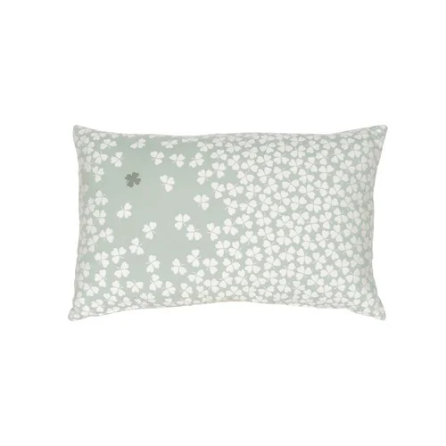 Coussin en tissu acrylique menthe glaciale Fermob Trèfle - 68 x 44 cm