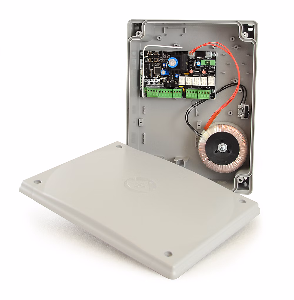Coffret complet Q20A pour portail a battants en 24V – 1490