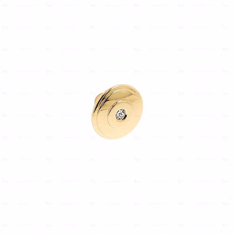 Poignée et bouton – Boutons pour meubles en zamac et cristal Diamètre 30 plaqué or