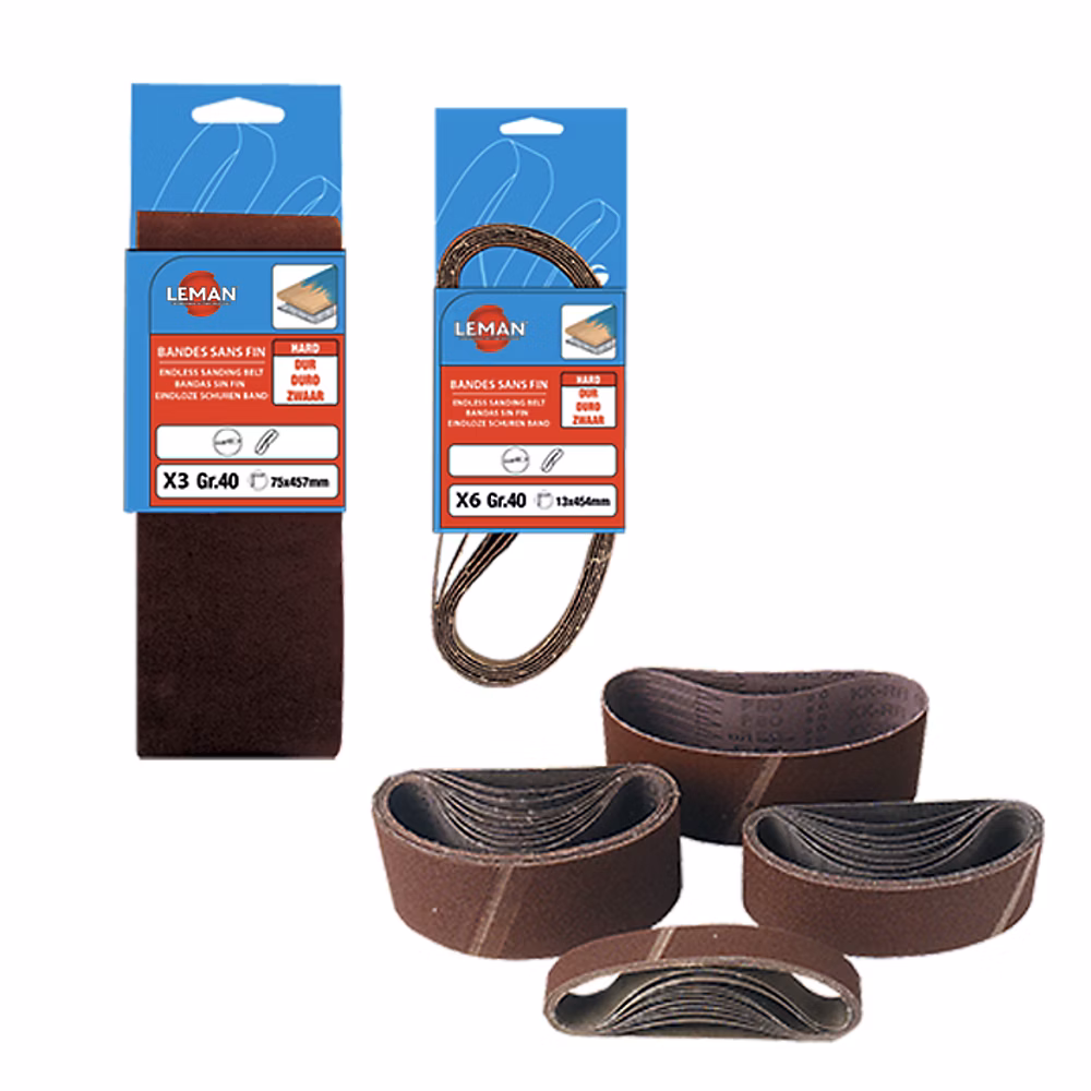 bande ponceuse portative 75 × 457 gr 80 – 75.457.080, leman