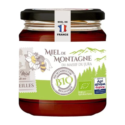 Miel de Montagne pot en verre 375g