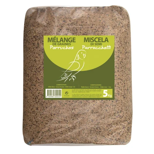 Mélange pour Perruches Premium en sac de 5 kg