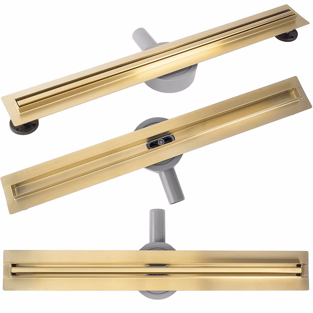 Drain Linéaire Rea Neox Slim Pro 100 Brush Gold – Réf. IVDCFDUYL0215447234