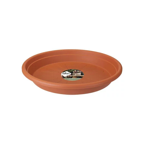 Soucoupe Ronde couleur terre cuite - Ø 25x3.7 cm