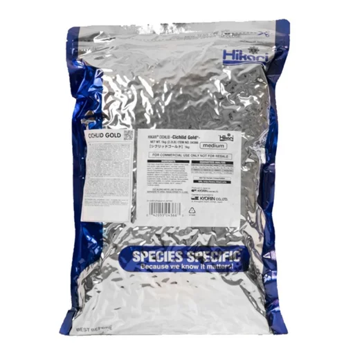 Nourriture pour poissons aquarium, spéciale cichlid - 1kg, HIKARI AQUARIUM - Cichlid Gold