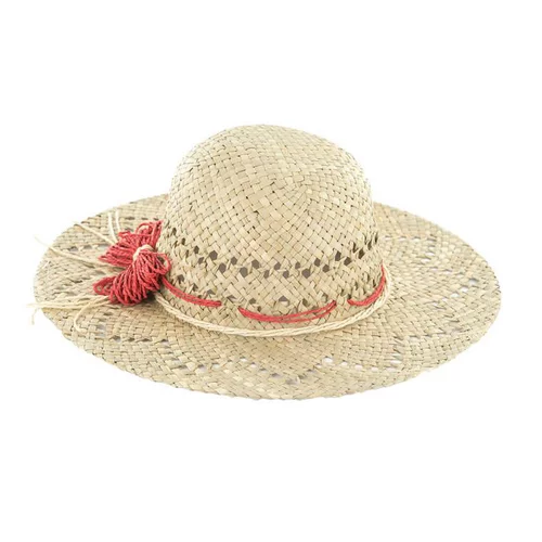 Chapeau en paille coloris naturel Adèle - Taille unique