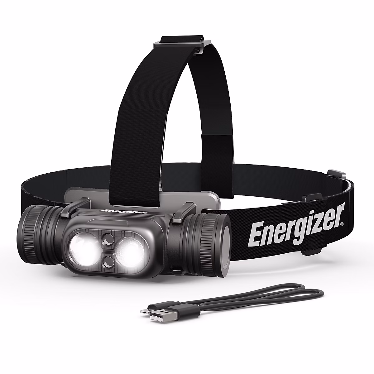 Lampe torche, baladeuse et projecteur de chantier – Lampe frontale LED en métal 2000L Energizer