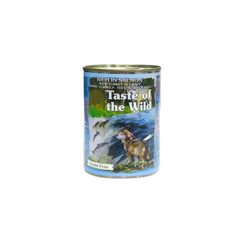 Pâtée pour chien en sauce à la dinde et au saumon Taste of the Wild - 390 g