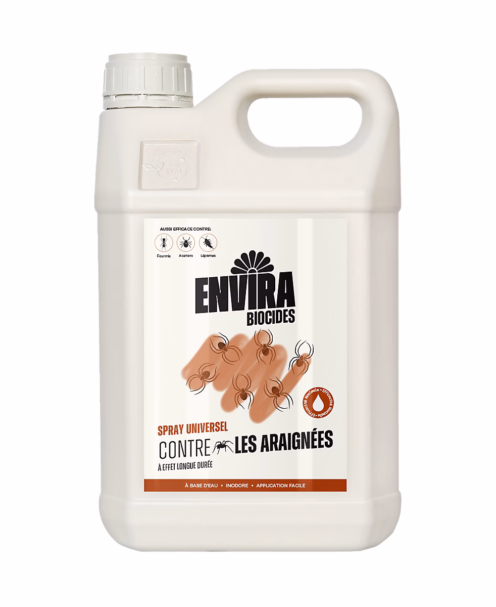 Envira Spray Anti-Araignees – Protection Rapide et Efficace 5L