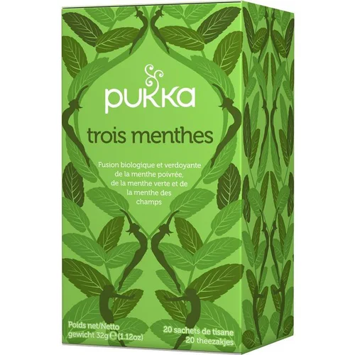 Infusion Trois menthes 20 infusettes