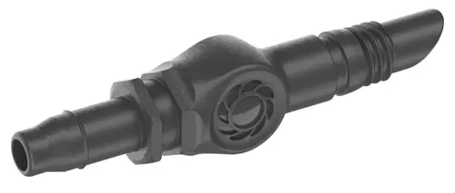Jonction droite 3/16 Easy & Flexible coloris noir boîte de 10 Gardena - 4,6 mm