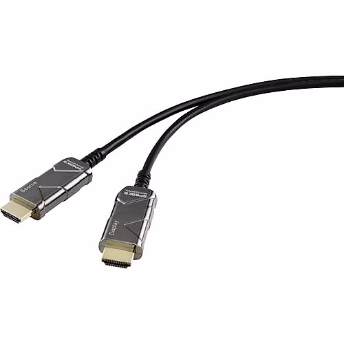 Câble HDMI actif SpeaKa Professional AOC 8K 10 m – HDMI-A vers HDMI-A, unidirectionnel