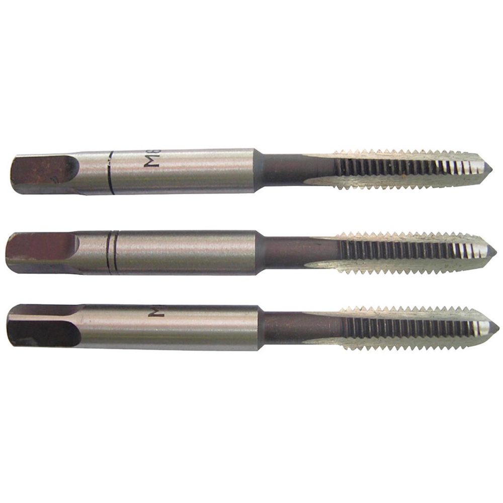 TIVOLY Lot de 3 tarauds métal, Diam.5 mm TIVOLY – Matériel de jardin