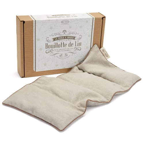 Bouillotte de lin aux graines de lin des Flandres La seule et unique - 20 x 40 cm