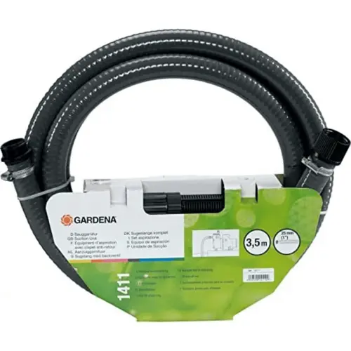 Equipement d’aspiration annelé pour pompe Gardena