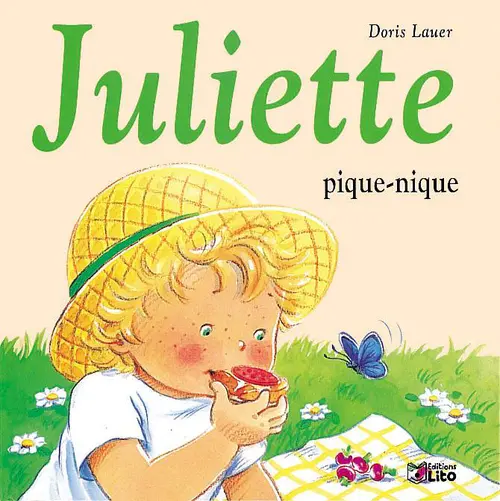 Livre pour enfants Juliette pique-nique éditions Lito