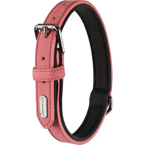 Collier chien Delu rose 47/57 x 3 cm