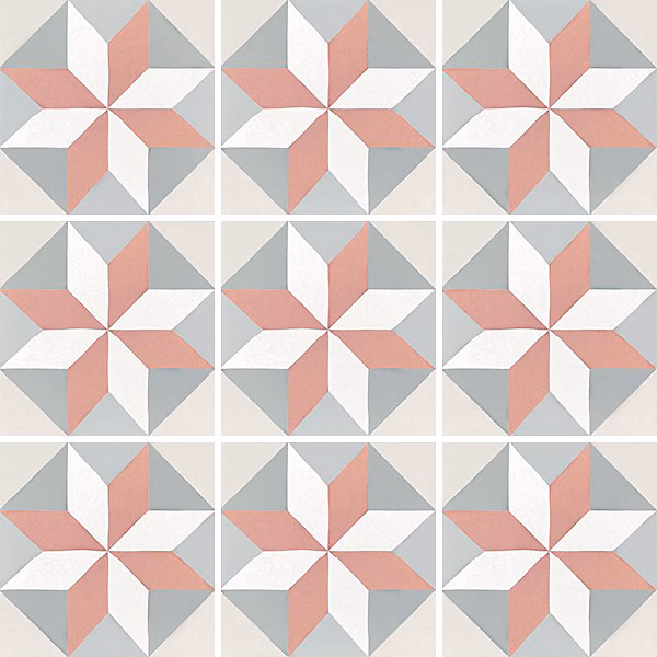 Carrelage Imitation Carreaux de Ciment CAPRICE DECO Magic Pastel 20 × 20cm