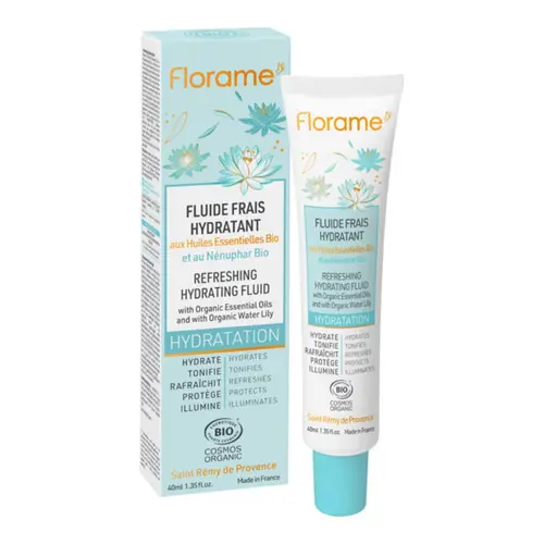 Fluide frais hydratant Florame - 40 ml