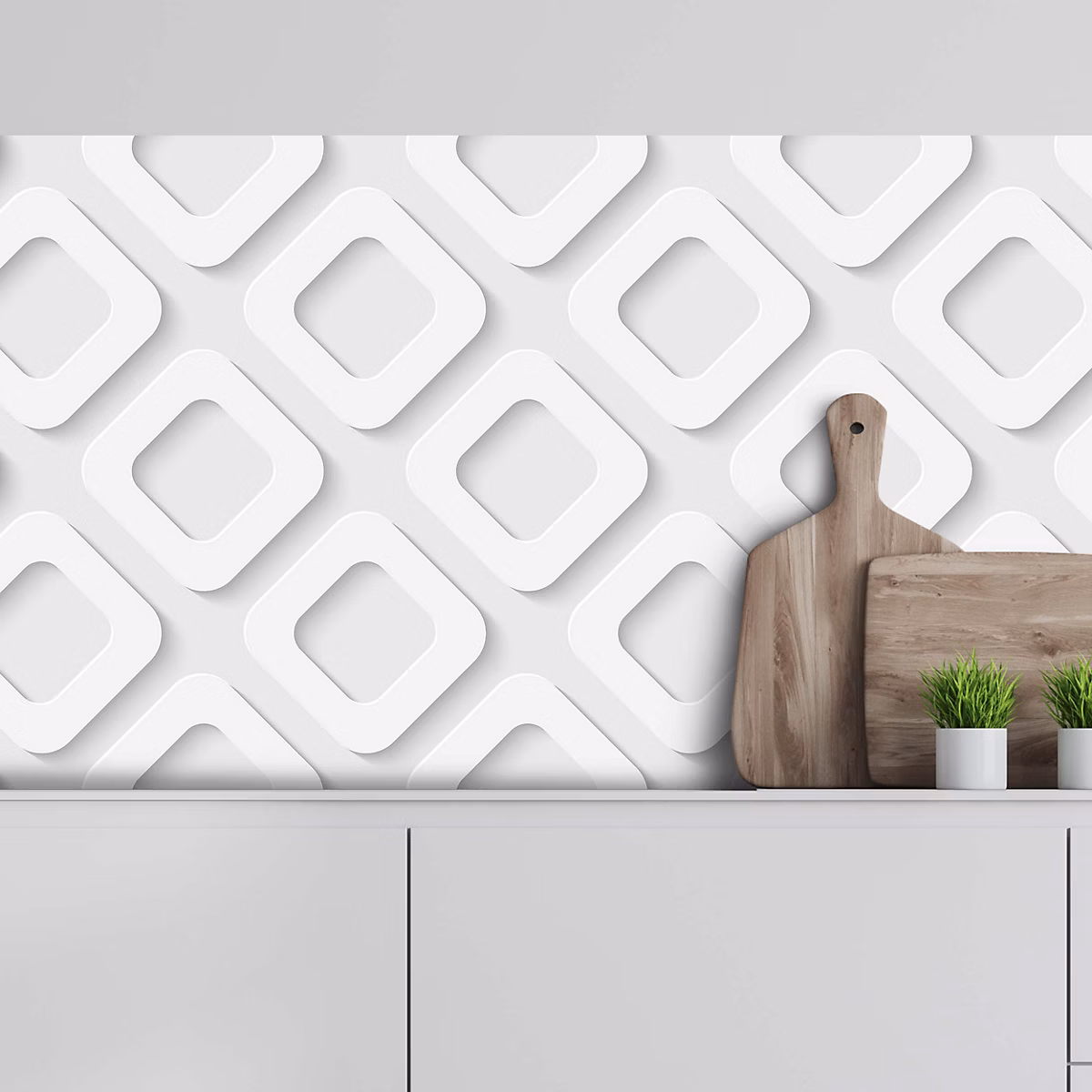 Crédence adhésive effet design 3D 001 50 × 200cm