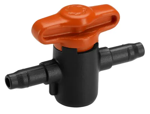 Robinet d'arrêt 4, 6 mm Micro-Drip-System coloris multicolore Gardena - 13 mm / 20 m