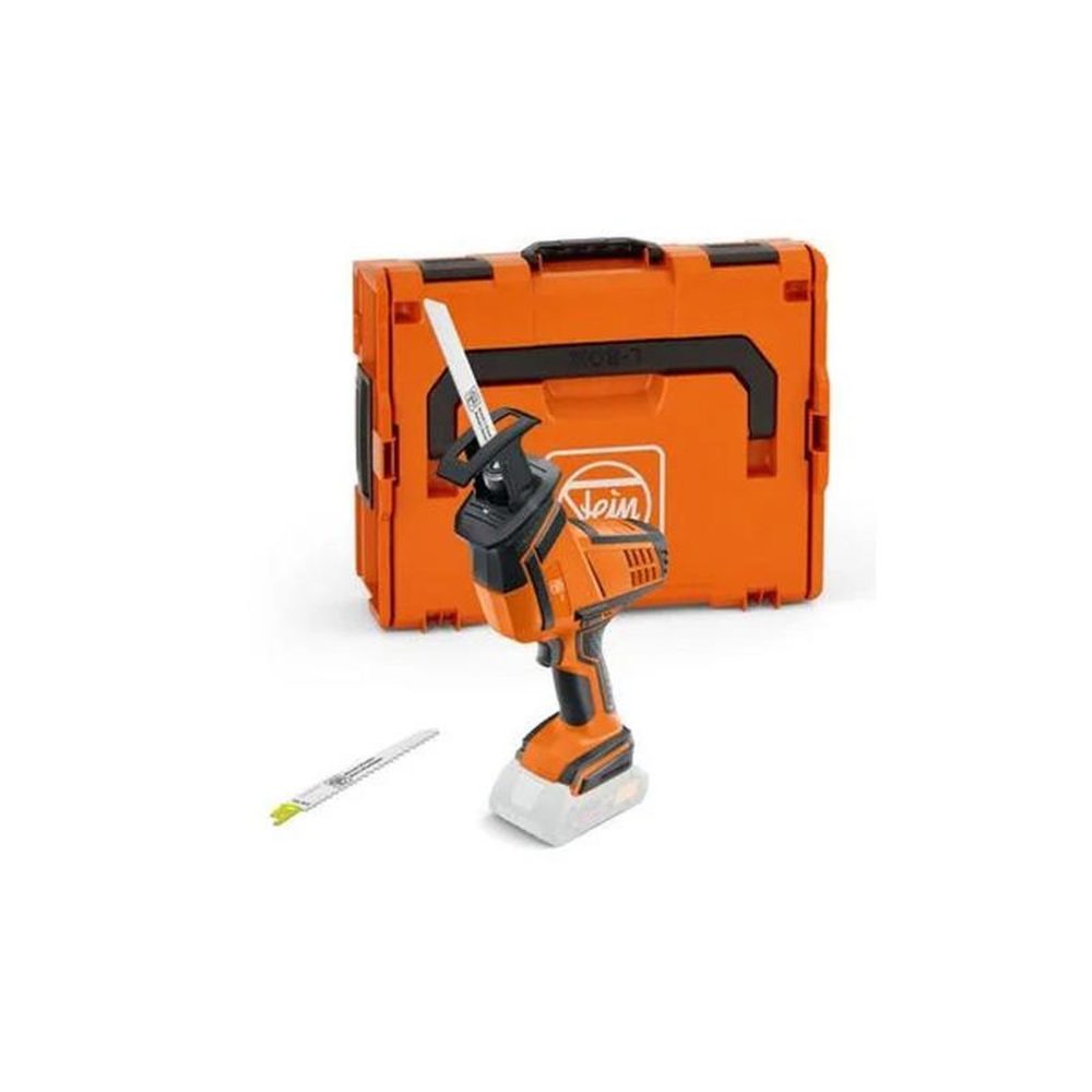 Fein Scie sabre 18V ASAS 18 21 K AS (sans batterie ni chargeur) + coffret L Boxx FEIN 71330161000 – 18V 18 V